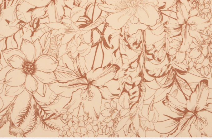 Custom Wool Floral Scarf In China