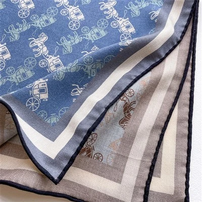 Tryck Tunn Silk Wool Scarf